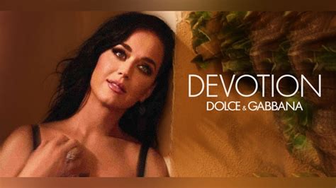 Katy Perry in Dolce & Gabbana Devotion Intense Perfume Ad.